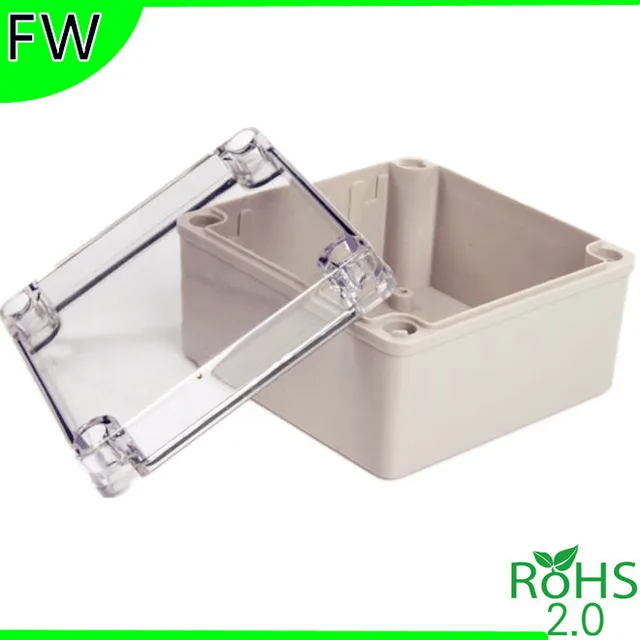 Cable waterproof junction box transparent cover waterproof box outdoor