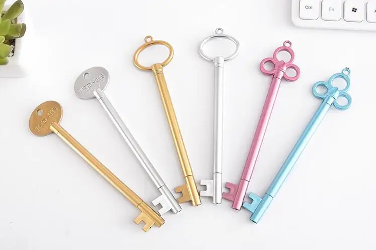 

Gel Pen Set Key Kawaii School Supplies Office Stationary Photo Album Kawaii Pens School Stationery Wedding Favor Gift