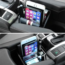 Yimaautotrims Center Storage Pallet Container Multi grid Box Phone Tray Accessory Cover Kit Fit For Honda