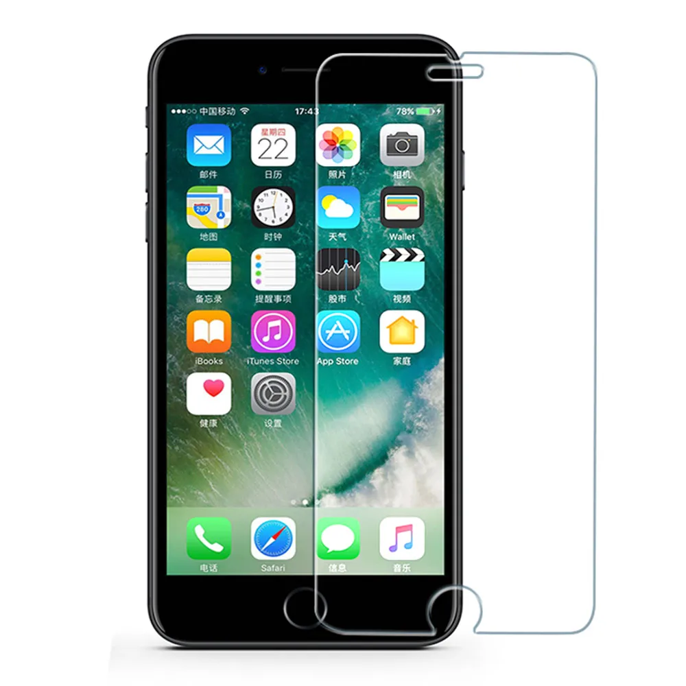 Aicisingn защитное закаленное стекло для iPhone 7 8 6 6S Plus X XS Max XR жесткая защитная пленка