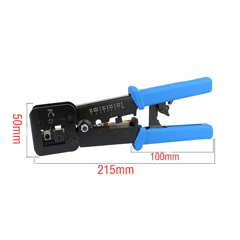 Multifunction EZ rj45 crimper hand network tools pliers rj12 cat5 cat6 8p8c Cable Stripper pressing clamp tongs clip 