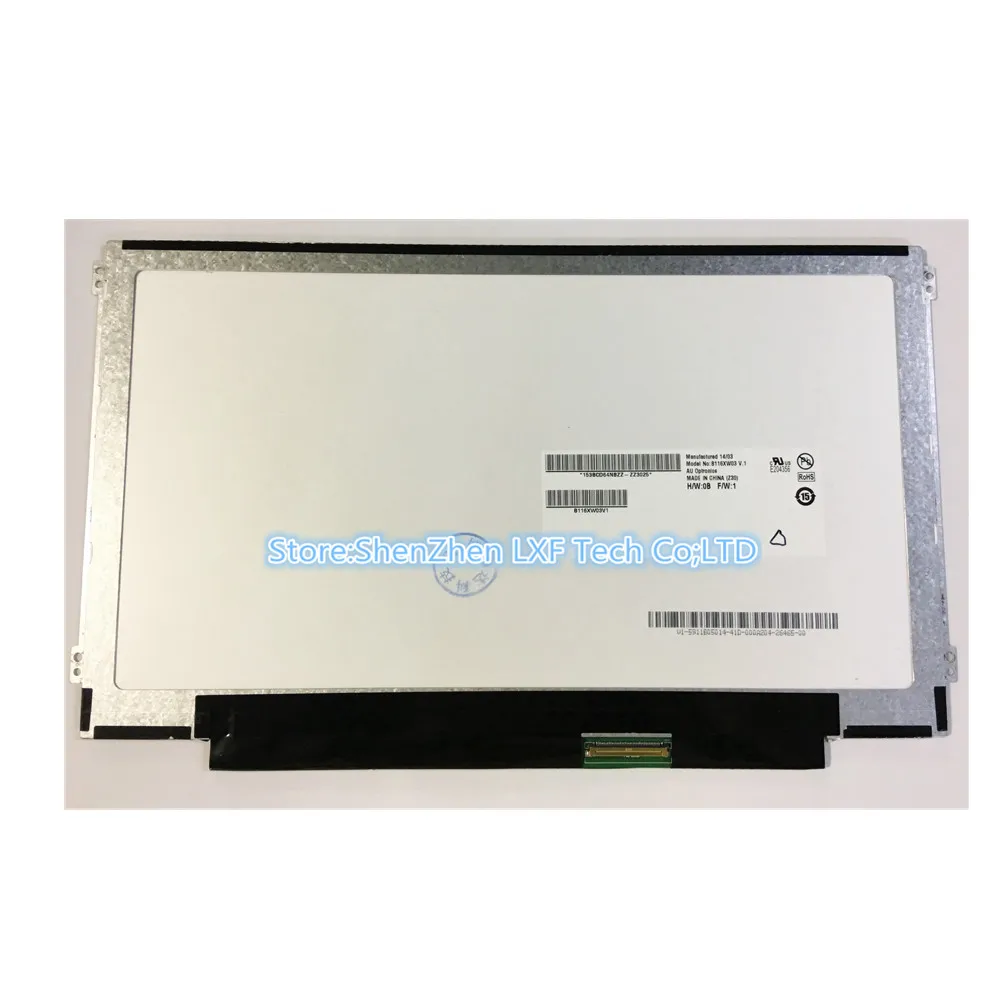 11 6 дюймовый ЖК матричный экран B116XW03 V.0 LTN116AT04 N116BGE L42 LP116WH2 TLC1 N116B6 L04 M116NWR1 40 pin|b116xw03