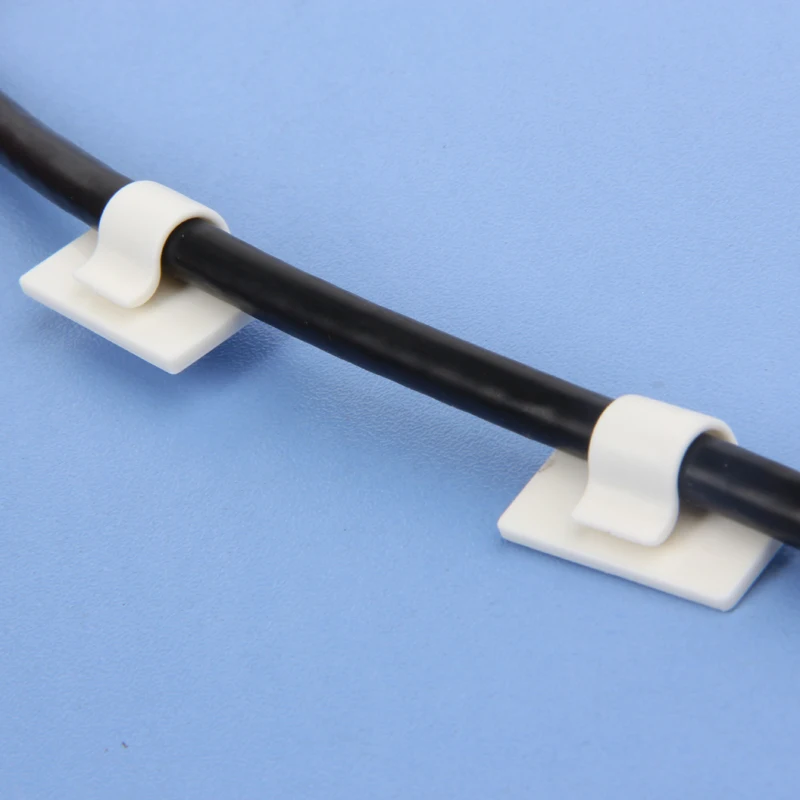 The wire retaining clip stick on card fixing groove network cable