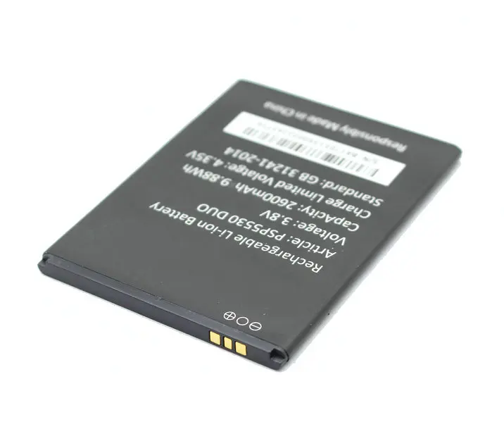 Ciszean 1 шт. Сменный аккумулятор для Prestigio PSP 5530 DUO 2600 мАч В постоянного тока Мобильный
