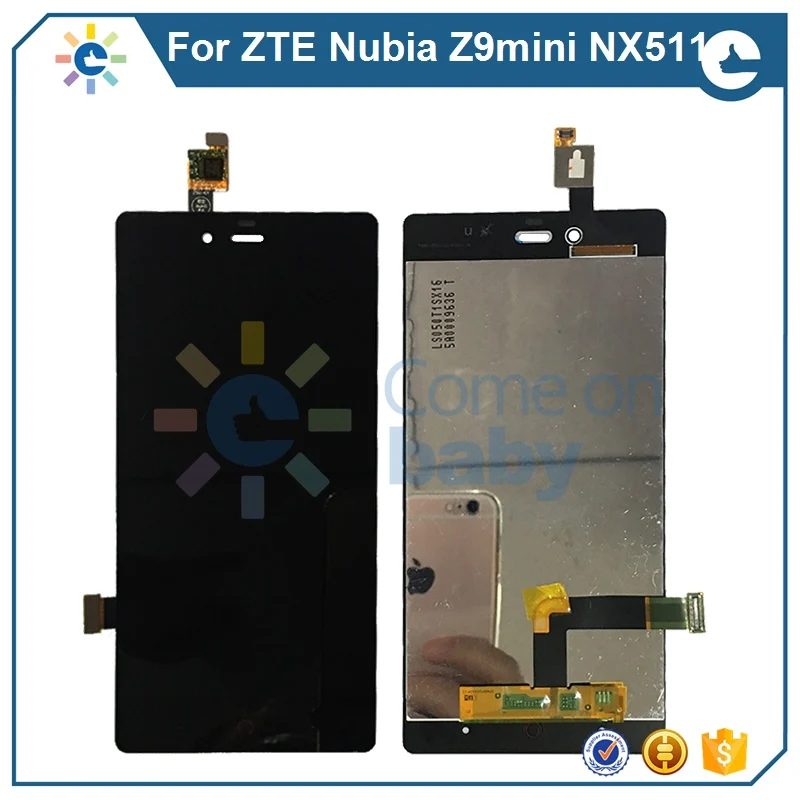 ZTE0002  For ZTE Nubia Z9 mini Z9mini NX511J 5.0 inch Black Full LCD DIsplay + Touch Screen Digitizer Assembly Replacement  Parts(1)