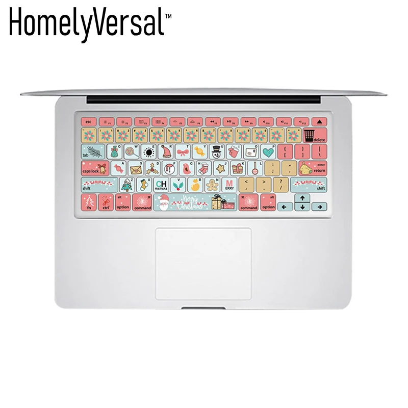Супер Симпатичный чехол для клавиатуры Apple Macbook Pro MAC 13 15 Air мягкие наклейки на