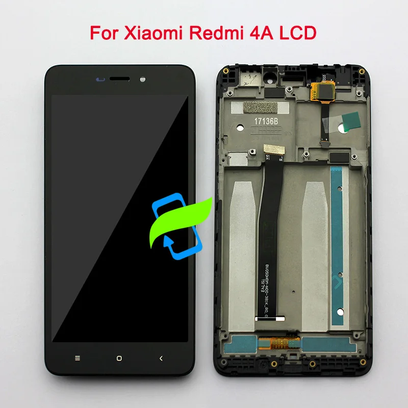 

Xiaomi Redmi 4A LCD Display Touch Screen Digitizer Assembly For 5.0" Xiaomi Redmi 4A LCD With Frame Display Replacement