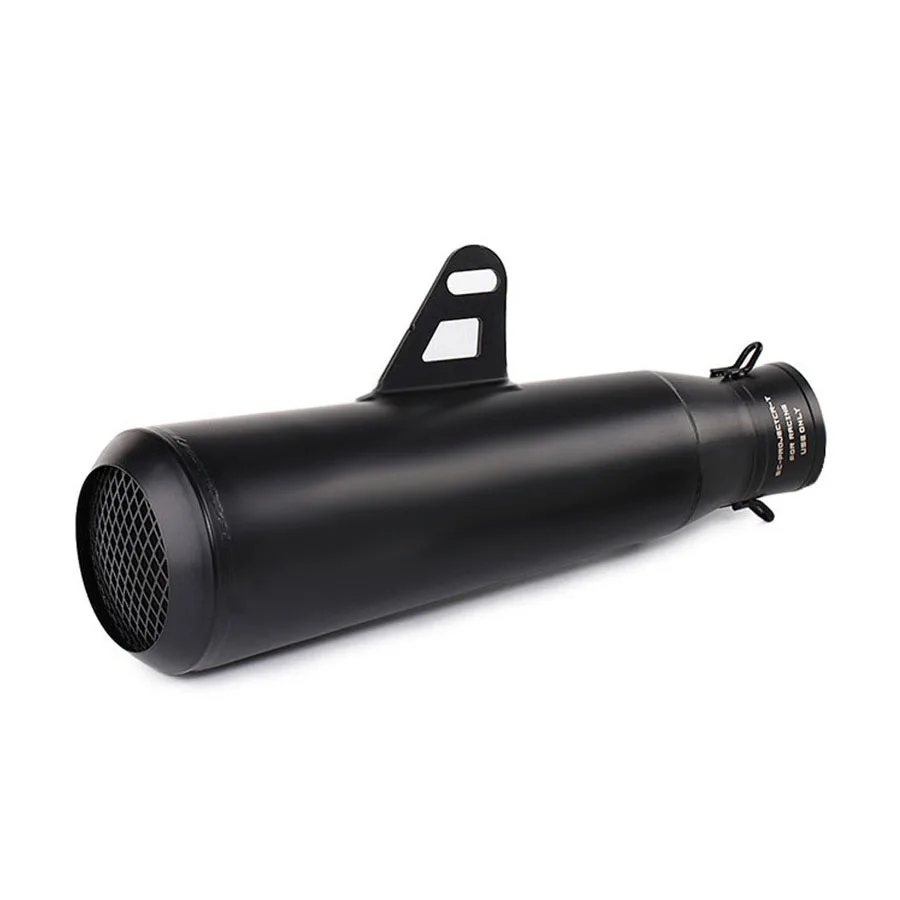 

51mm Universal Motorcycle Slip on Grille Exhaust Muffler Pipe With DB Killer For Yamaha Honda KTM Kawasaki Ducati
