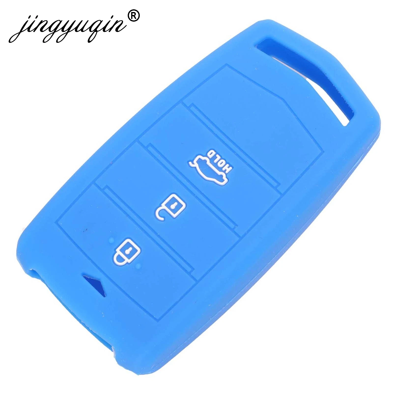Jingyuqin новый 3 кнопочный телефон для Hyundai Genesis Smart Key чехол защитный держатель