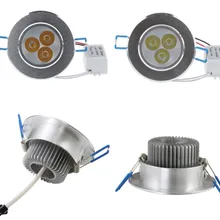 Затемняемый Светодиодный светильник 9 Вт 12 Вт 15 Вт 21 Вт 27 Вт 36 Вт прожектор светодиодный потолочное светодиодное освещение Точечные светильники AC 85-265 в