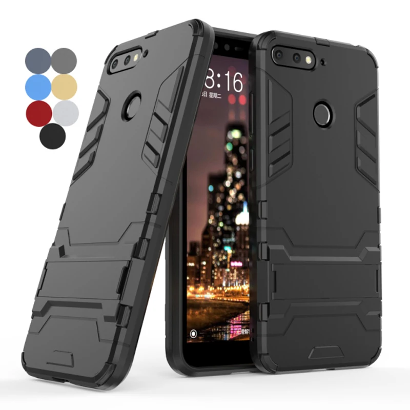 

5.7'' For Huawei Honor 7C AUM L41 Case Hybrid Funda Huawei Honor 7C Pro LND L29 Case cover Robot for Honor7C 7 C C7 7CPro CPro