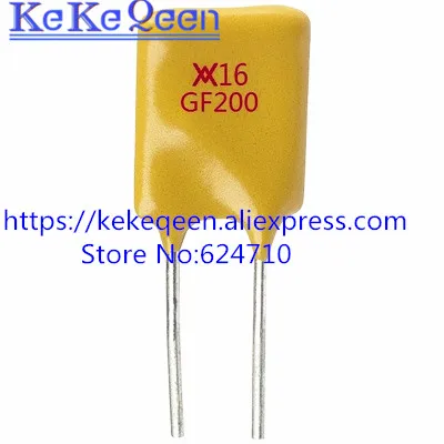 

10PCS/LOT Self Recovery Fuse RGEF200 X16GF200 GF200 16V 2A 2000MA PPTC