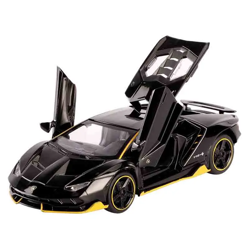 1:32 Aventador LP770 4 литые под давлением Автомобили Модель игрушки выдвижной Свет Звук