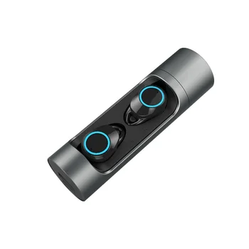 

New Bluetooth 5.0 In-ear 3D Stereo 360 Rotate Metal IPX7 Waterproof Touch TWS Earbuds Large Battery TWS Wireless Earbuds X8