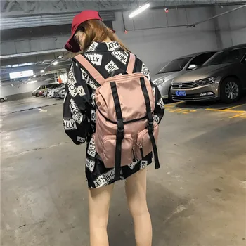 

2018 Japanese Harajuku Backpack Girls Korean Street Large Capacity Schoolbag Women Unisex Casual Bag Pack Vintage Travel Daypack