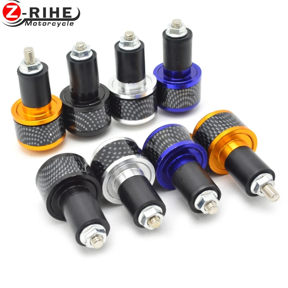 Hot Sale Motorcycle Bicycle Grips Bike CNC Billet Handlebar Grips Bar Ends Slider Red for Yamaha Kawasaki honda suzuki Dirt Bike