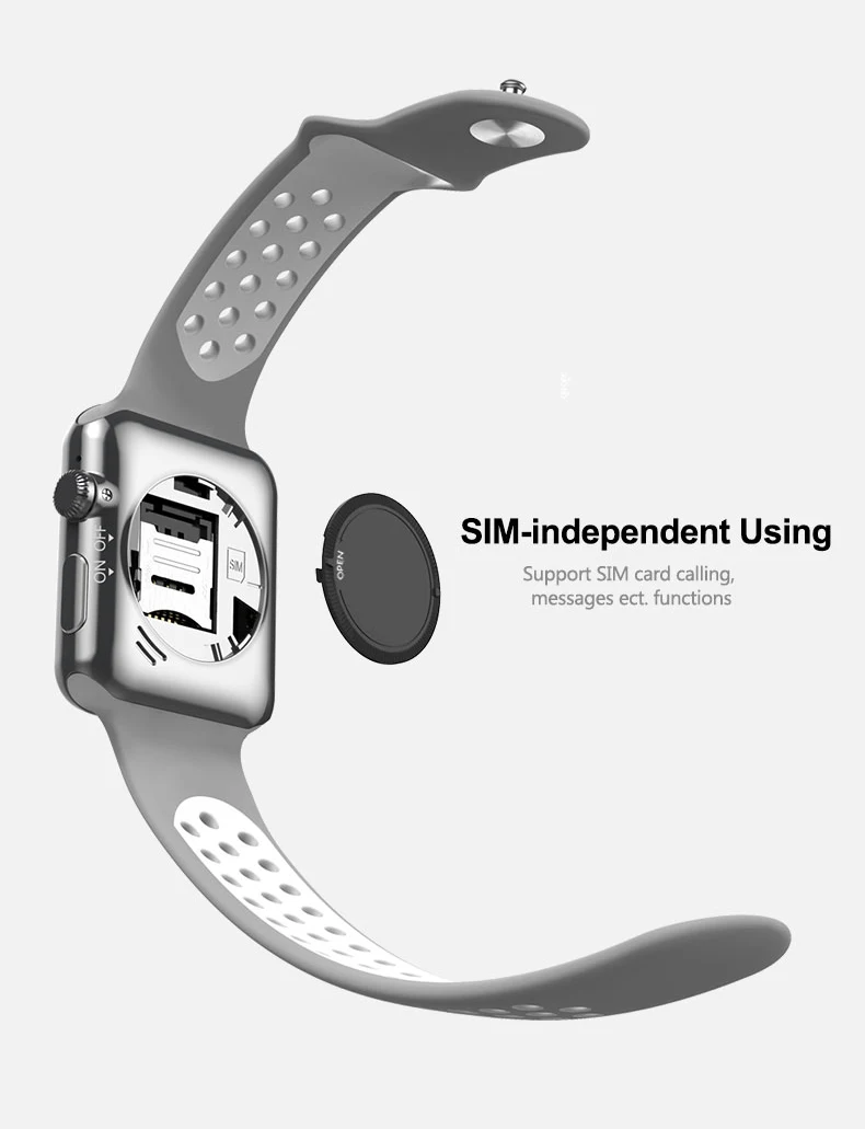 KIWITIME Bluetooth Смарт Браслет для проверки сердечного ритма 1:1 smartwatch чехол для apple iphone и samsung xiaomi android телефон не apple watch IWO 2 3