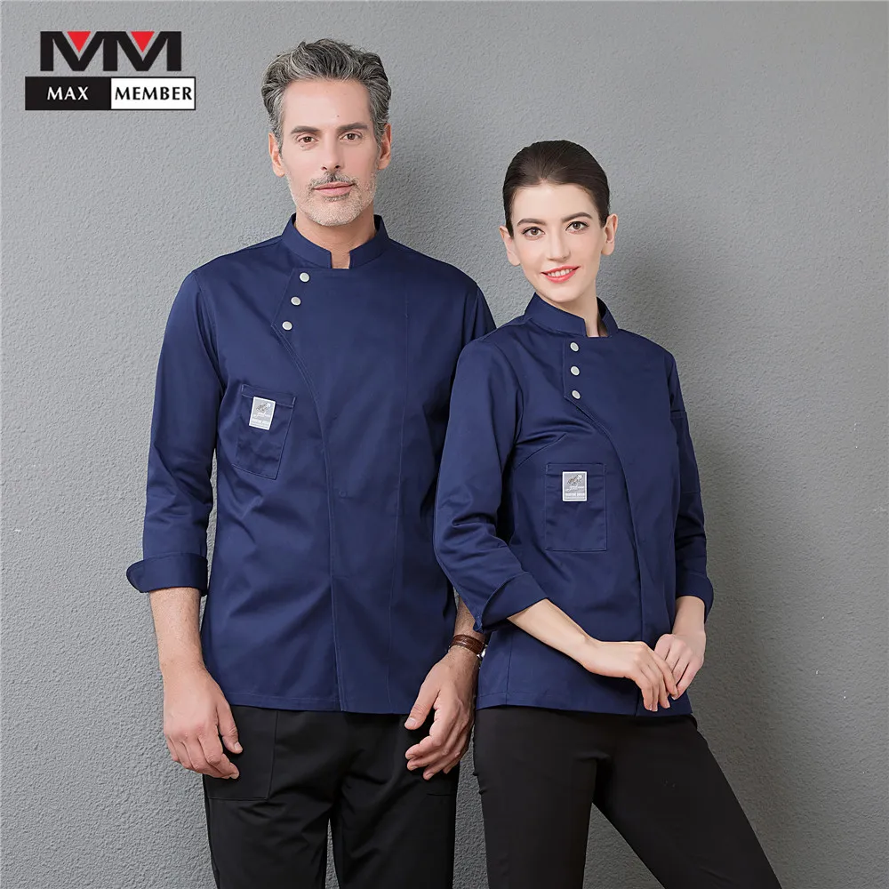 High end Restaurant Kitchen Cooking Professional Chef Work Uniforms Men