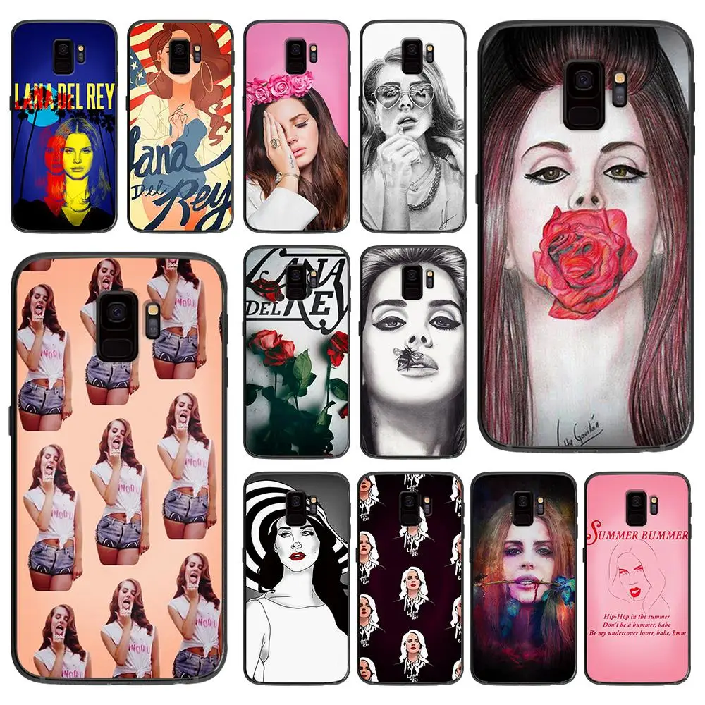 Lana del rey для samsung Galaxy A5 A6 A7 A8 A9 2017 чехол телефона Plus M10 M20 M30 силиконовые чехлы