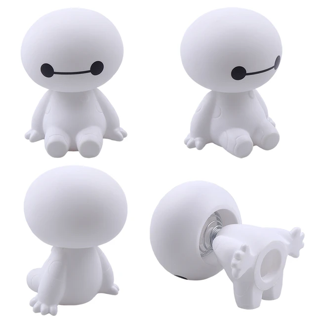 Kreative Bobblehead Kunststoff Baymax Schütteln Kopf Figur Auto Ornamente  Schöne Puppen Für Auto Innen Dekorationen Zubehör - AliExpress