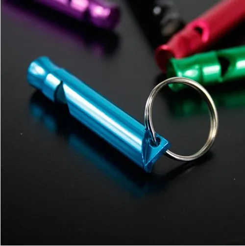 

10PCS Aluminum Whistle Outdoor Camping Survival Hiking EDC Tool Lifesaving
