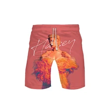 Повседневные Шорты Для отдыха в стиле хип-хоп, с 3D-принтом, в стиле хип-хоп