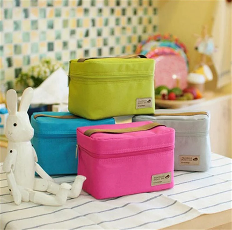 

Women Kids Men Cooler Lunch Box Bag Insulated Canvas Lunch Bag for women Thermal Food Picnic Lunch Bags Storage Bag