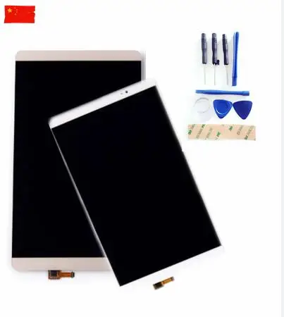 

White/Gold Full LCD DIsplay + Touch Screen Digitizer Assembly For Huawei Mediapad M2 8.0 M2-801L M2-802L M2-803L Free Shipping