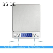 500 г x 0.01 г Портативный мини электронные цифровые Детские весы Карманный Дело почтовый Кухня Jewelry Вес balanca цифровой Весы с 2 лотка