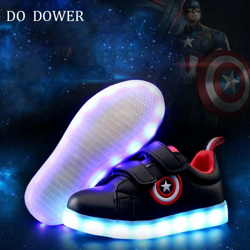avengers light up shoes