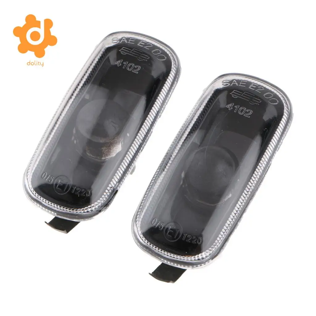 dolity Pair Replacement Side Marker Lights for Audi TT A4 A6 A8 S4 1998-2006
