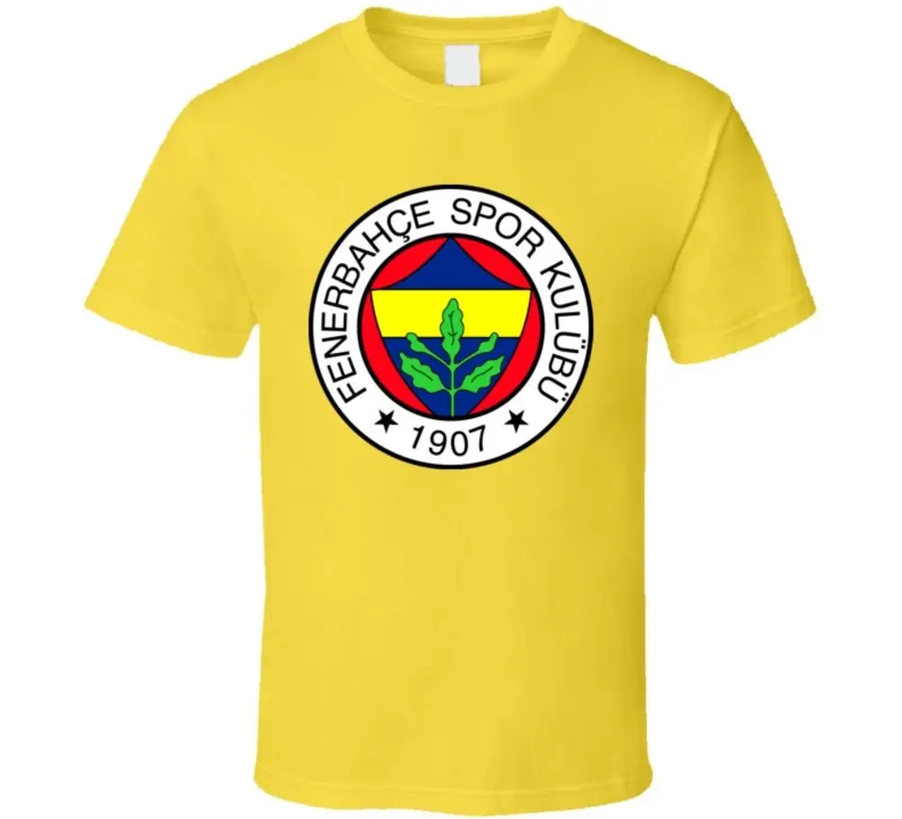Fenerbahce Турецкая Футбольная Футболка с канареями крутая Повседневная футболка