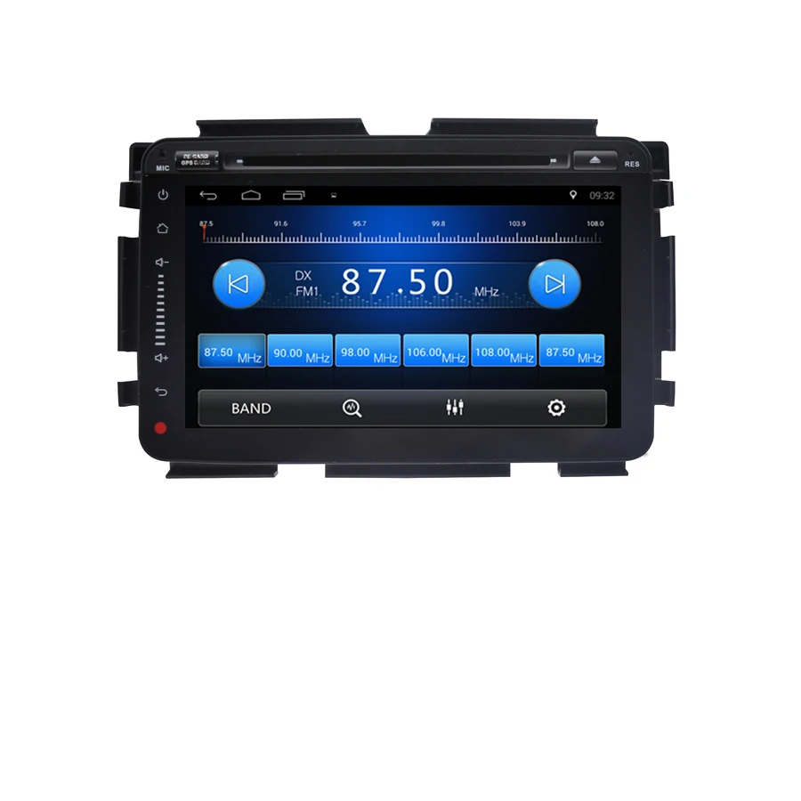 Perfect Free shipping Elanmey android 8.1 car multimedia for Honda Vezel HRV full touch gps stereo autoradio headunit bluetooth player 1
