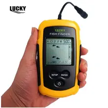 Lucky FF1108-1 100 м портативный рыболокатор глубинный эхолот сигнализация водостойкий эхолот 328 футов sonar fish sonar