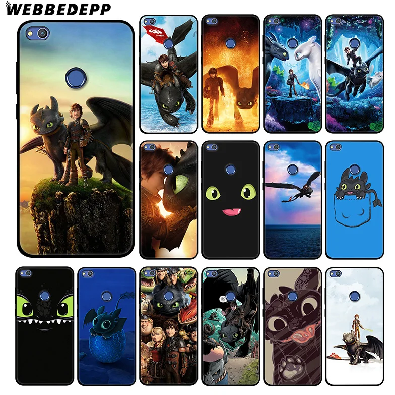 

WEBBEDEPP How to Train Your Dragon 2 Soft Silicone Case for Huawei Honor Mate 20 10 8X 8C 8 6A 7A 7X 7C Lite Pro TPU