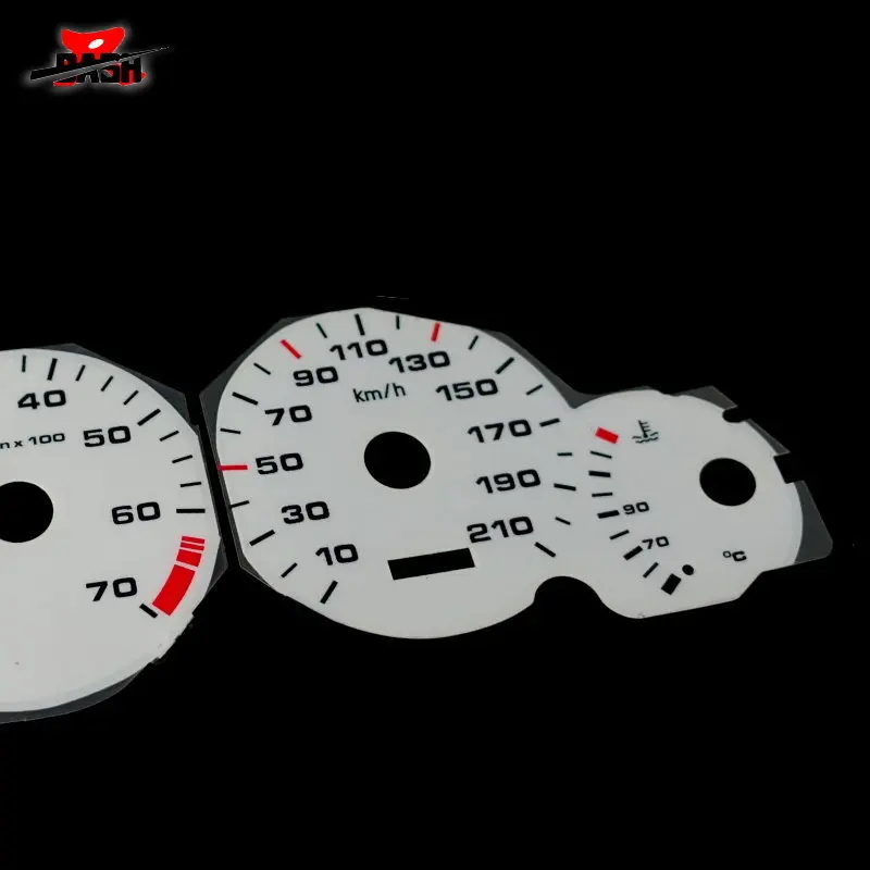 DASH EL Glow Gauge для Peugeot 206 2011 2001 ручная полностью светящаяся синяя зеленая 210 км 7000
