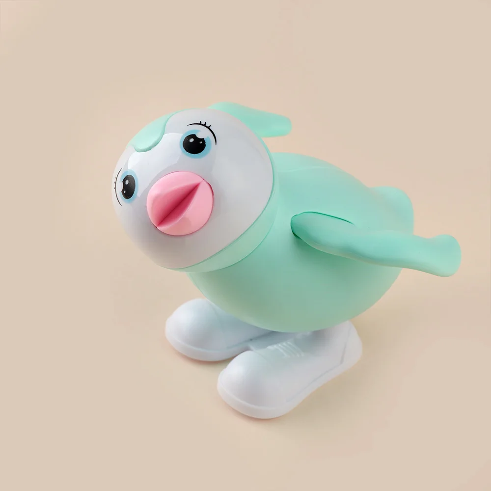 1Pcs Funny Plastic Penguin Animal Baby Wind Up Toy Clockwork Toy Kids