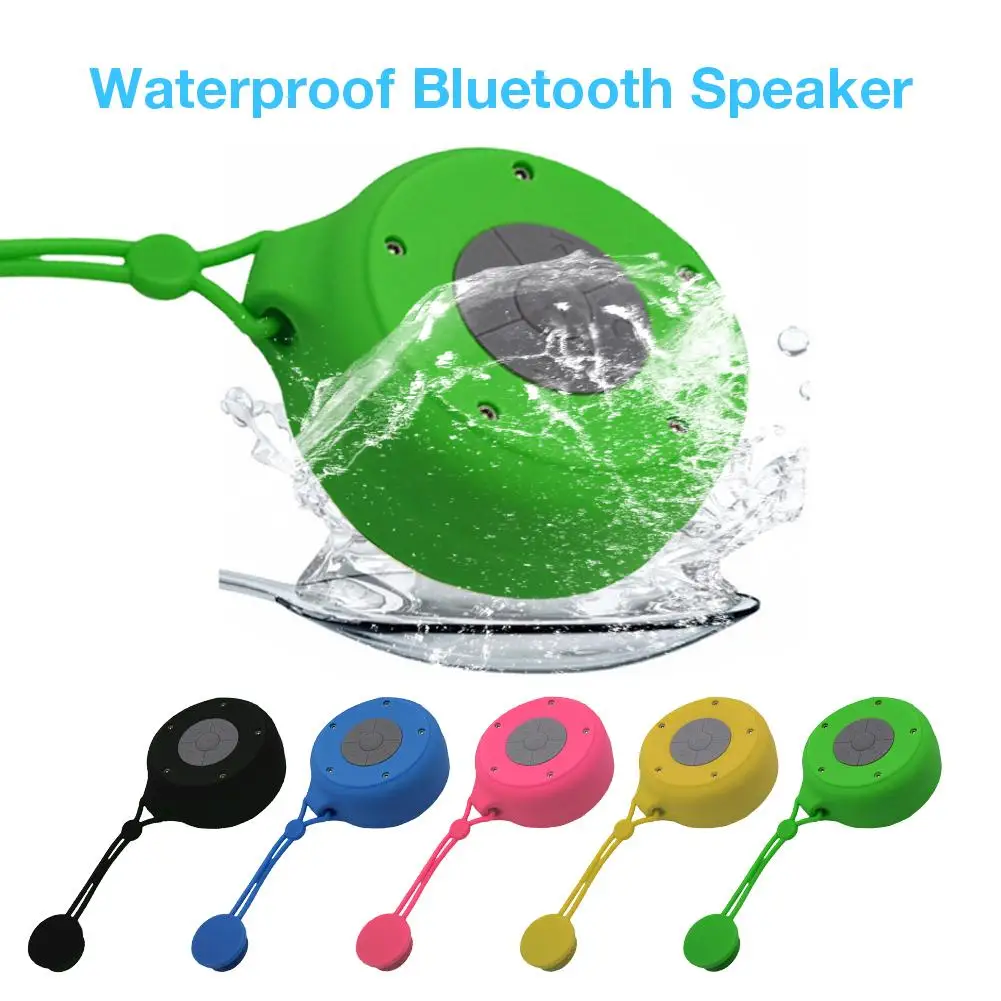 

Q50 Waterproof Small Speaker with Suction Cup Bathroom Small Audio Device Car Mini Outdoor Portable Wireless Bluetooth Speaker