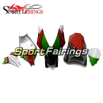 

Red Green Fiberglass Racing Fairings for Aprilia RSV1000 2010 - 2015 10 - 15 Motorcycle Bodywork Covers ABS Plastic Hulls Carene