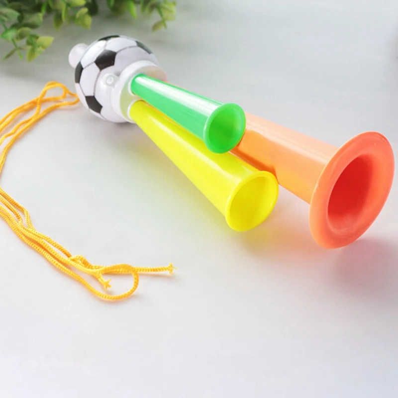 

Sport Cheerleading Whistle Football Cheering Horn For Sports Games Colorful Football Cheering Whistle