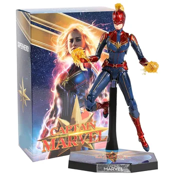 

Hot Toys Captain Marvel Carol Danvers 1/6 PVC Action Figure Collectible Model Toy