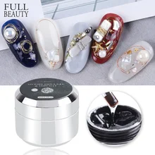 6 мл Клей для ногтей горный хрусталь с пальто стекловидный без вытирания супер клейкая Клей Soak off акриловый гель маникюрные инструменты CH781-1