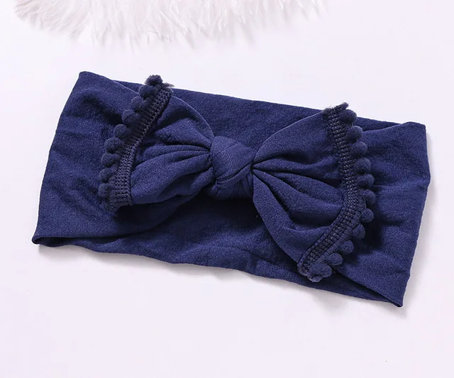 Wide-Nylon-Bow-Headband-with-Pompom-Trim-Round-Knot-Nylon-Head-wraps-Top-Knot-Nylon-Turban.jpg_640x640 (5)