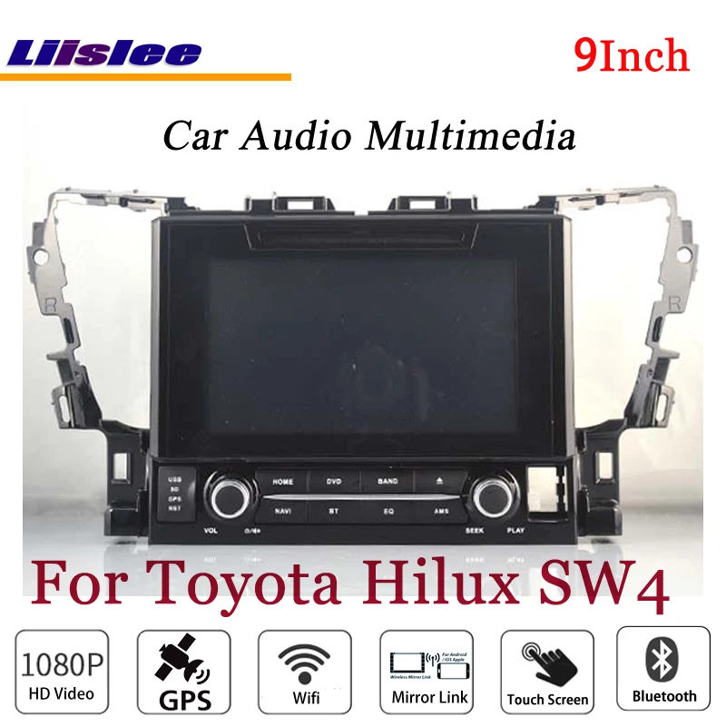 Best Liislee For Toyota Hilux SW4 Stereo Android Radio DVD Player 3G Wifi BT TV GPS MAP Navigation 1080P System Original NAVI Design 5