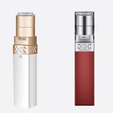 Дизайн формы Помады мини электрический прибор для удаления волос для лица эпилятор для волос на лице модное удаление тела удаление шеи удаление волос на ногах инструмент