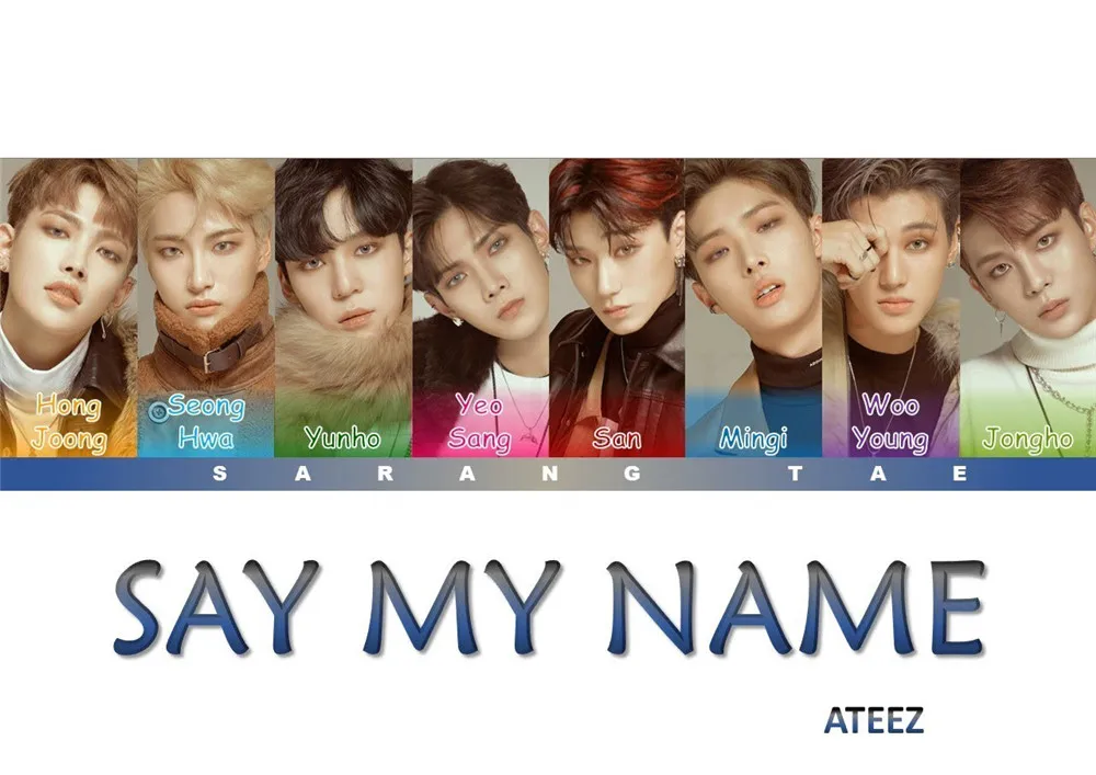 Ateez музыкальная группа плакаты настенные принты глянцевая бумага украшения спальни дома искусство бренд - Цвет: Темно-серый