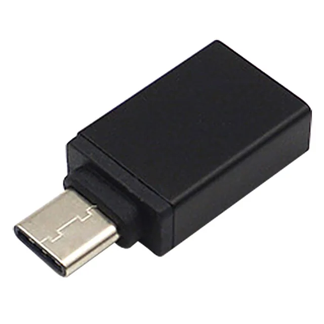 Cherie USB C 3,0 OTG адаптер для USB-A OTG type C кабель конвертер для Xiaomi samsung Galaxy huawei MacBook Pro смартфон - Цвет: Черный