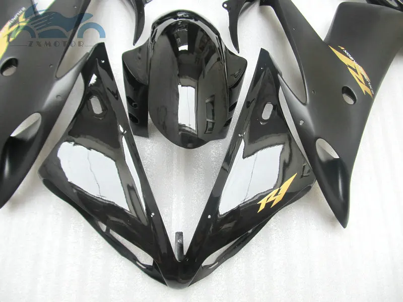 Обновите свои комплекты обтекателей впрыска, пригодные для YAMAHA 2004-2006 YZFR1 04 05 06 YZF R1 Черные Пластиковые обтекатели комплект NY24