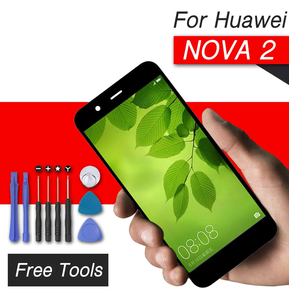 

PrepairP LCD touch screen for huawei NOVA 2 lcd digitizer screen assembly for huawei nova2 display replacement