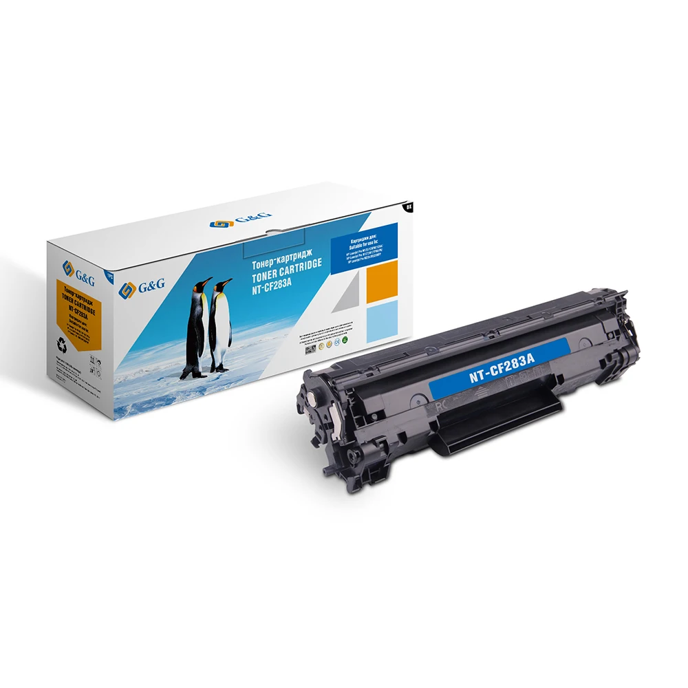 Тонер-картридж G&ampG NT-CF283A для HP LaserJet Pro M125/M127/M201/M225 (1500стр) | Компьютеры и офис